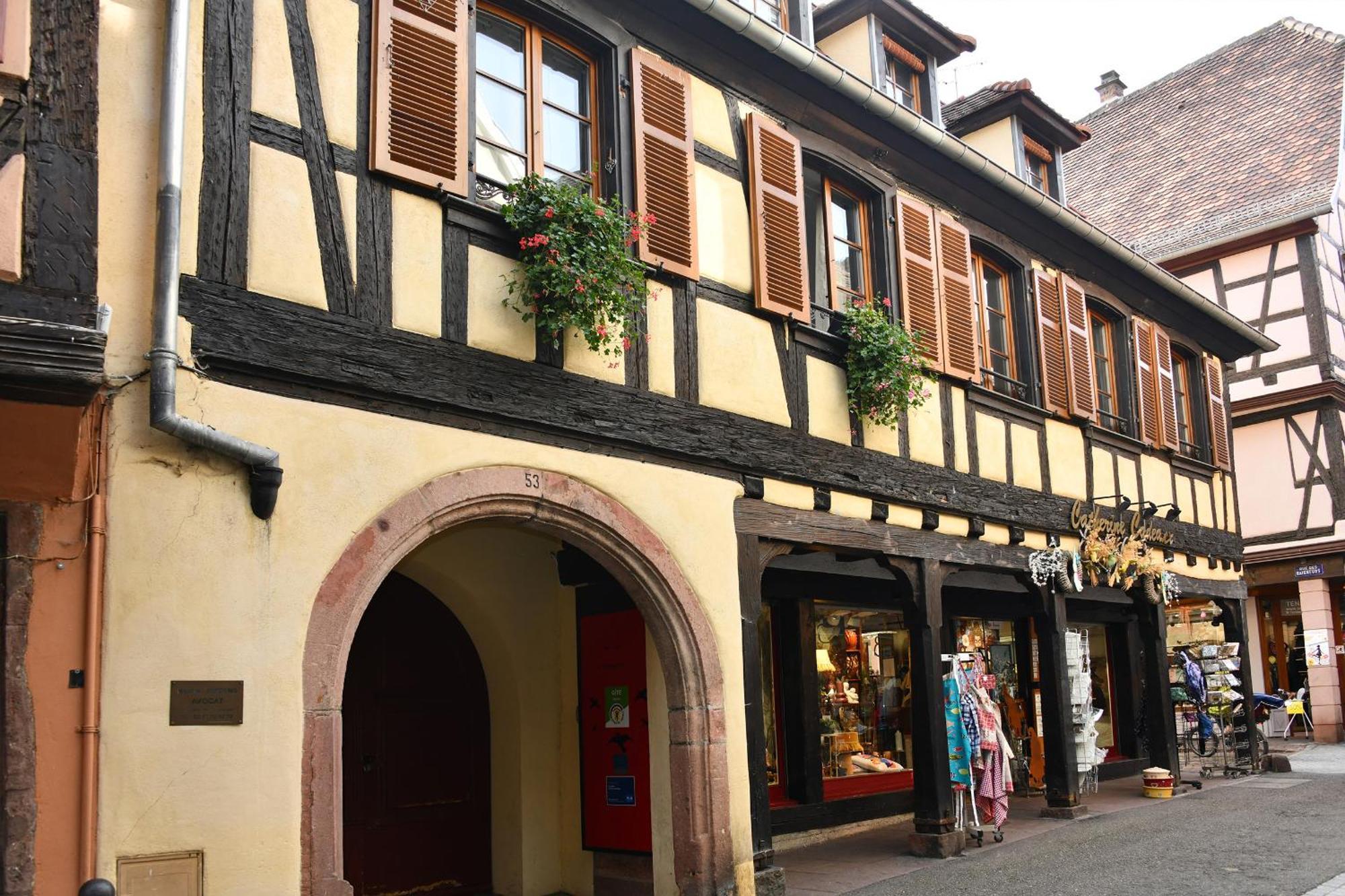 Au Nid D'Hirondelles Ribeauvillé Exterior foto