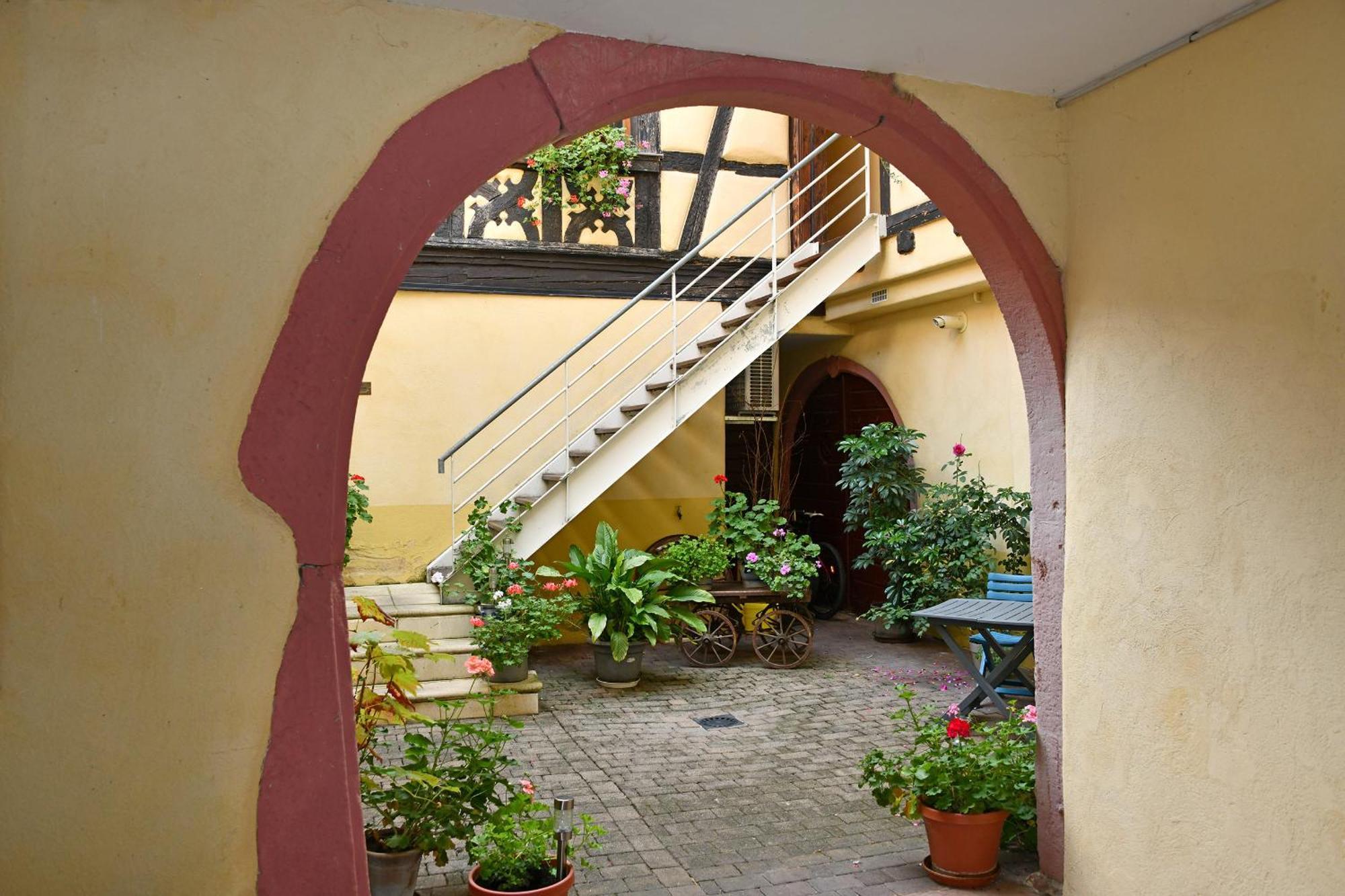 Au Nid D'Hirondelles Ribeauvillé Exterior foto